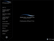 Tablet Screenshot of cornishstairways.com